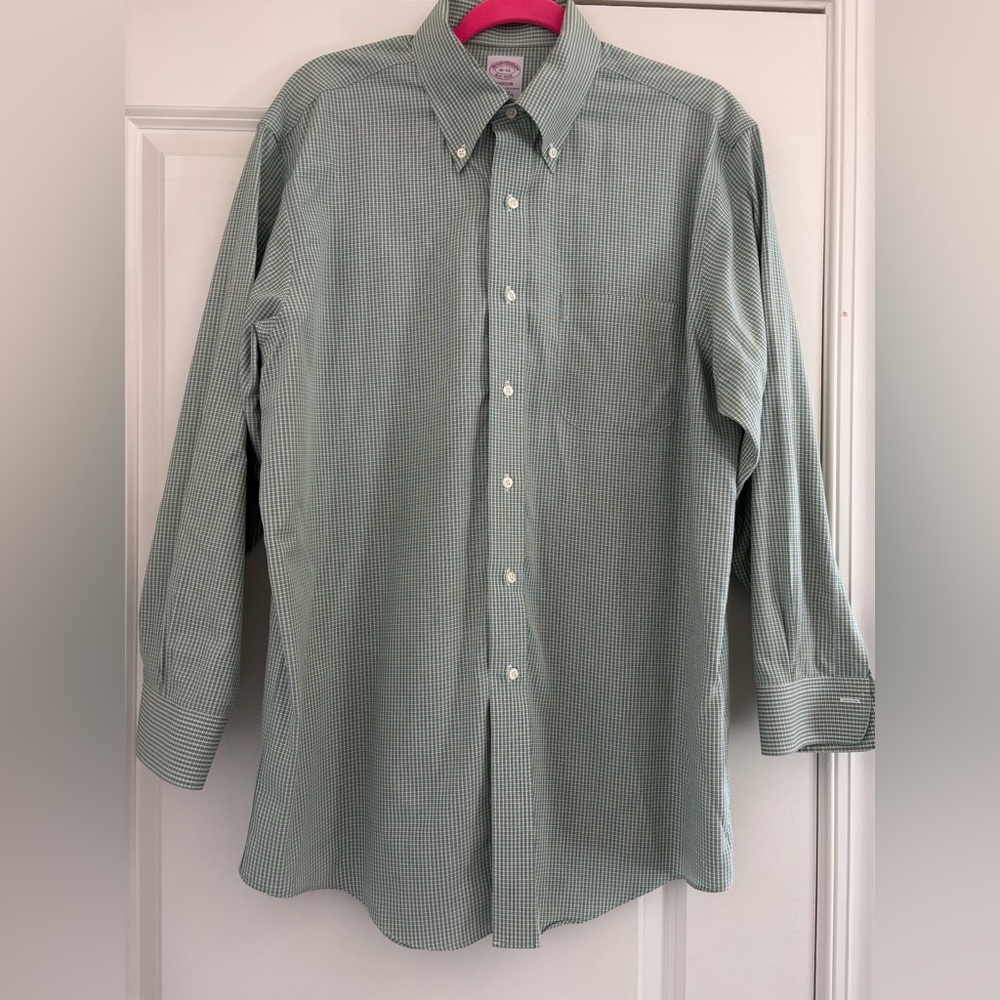 Brooks Brothers 346, Madison, SZ 16-32, Original Polo Shirt, Supima cotton